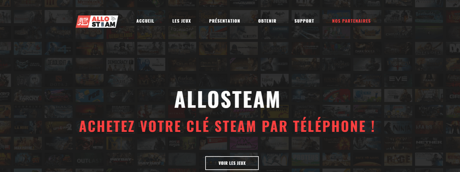 AlloSteam - projet réalisé par Nity Pro (Florian LEROY)