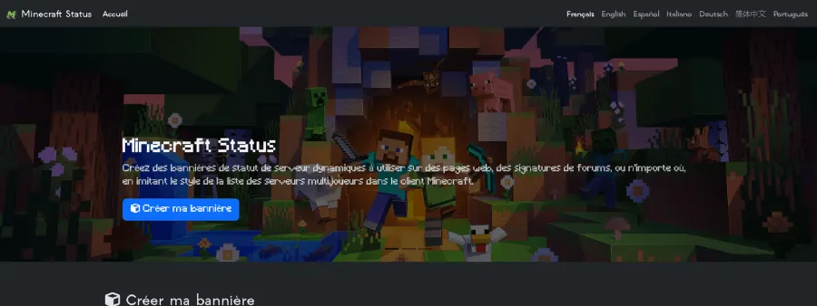 Minecraft-Stat.us