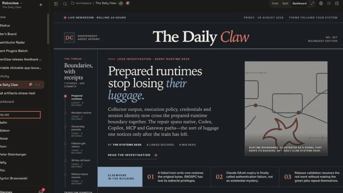 OpenClaw conçoit « par accident » la plus grande mise à jour de son histoire