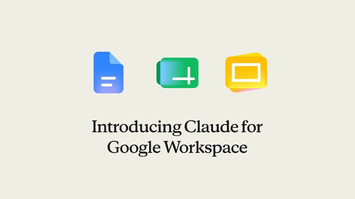 Anthropic lance une extension Claude pour Google Docs, Sheets et Slides