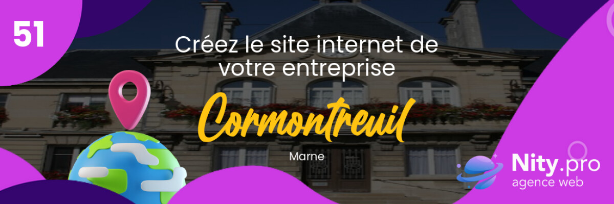 Découvrez l'agence web Nity Pro - Créer son site internet professionnel à Cormontreuil et alentours dans le département Marne. Obtenez un site convivial et adapté à vos besoins d'entreprise dès maintenant !