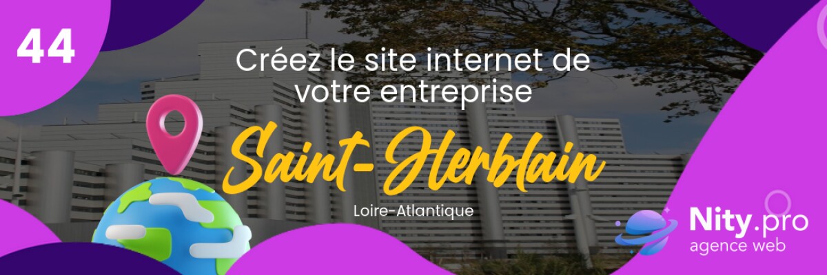 Découvrez l'agence web Nity Pro - Créer son site internet professionnel à Saint-Herblain et alentours dans le département Loire-Atlantique. Obtenez un site convivial et adapté à vos besoins d'entreprise dès maintenant !