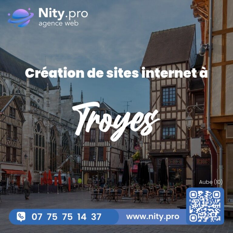 Agence web à Troyes : Création de site internet, un levier de développement local